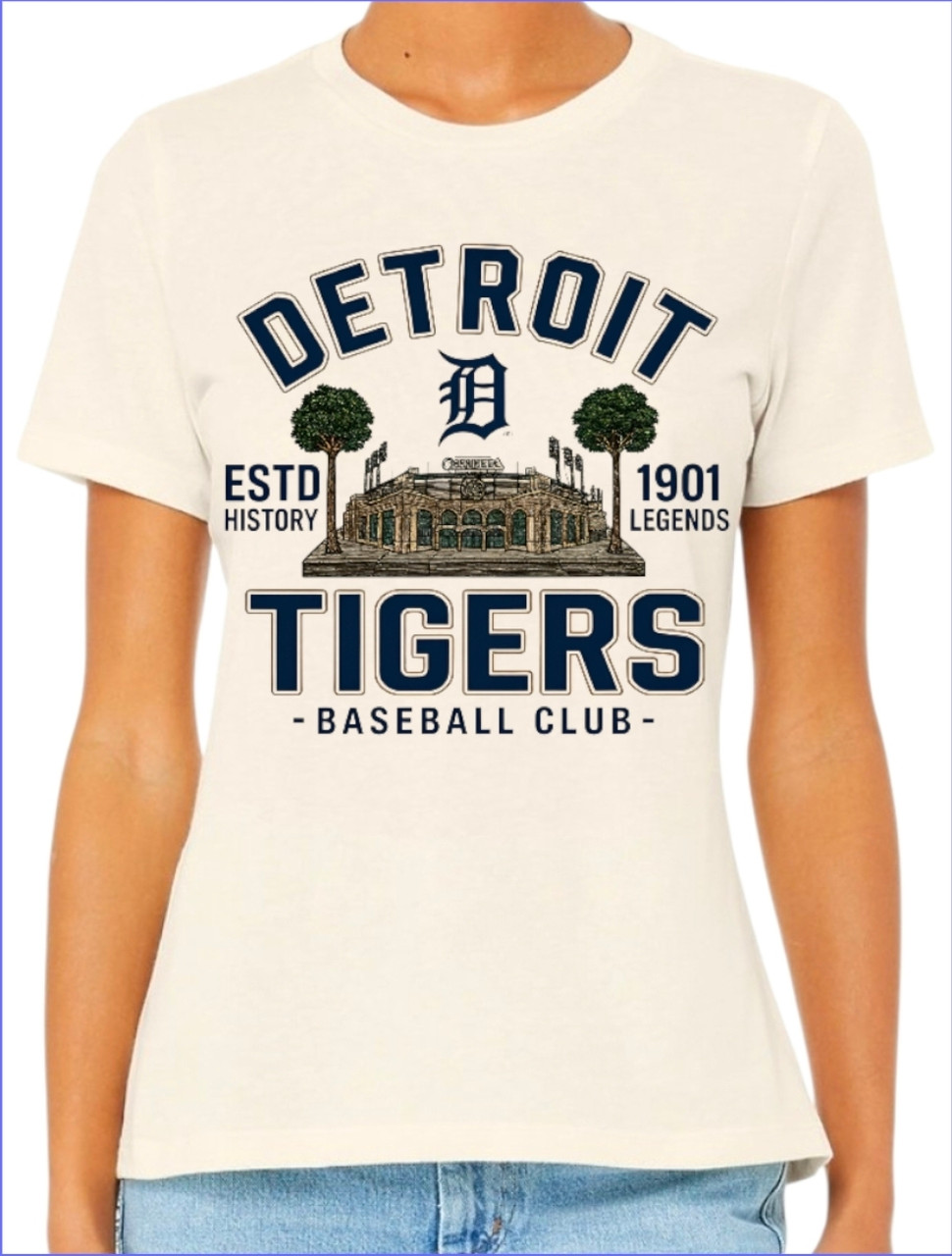 Detroit Tigers Estd. Women's T-Shirt