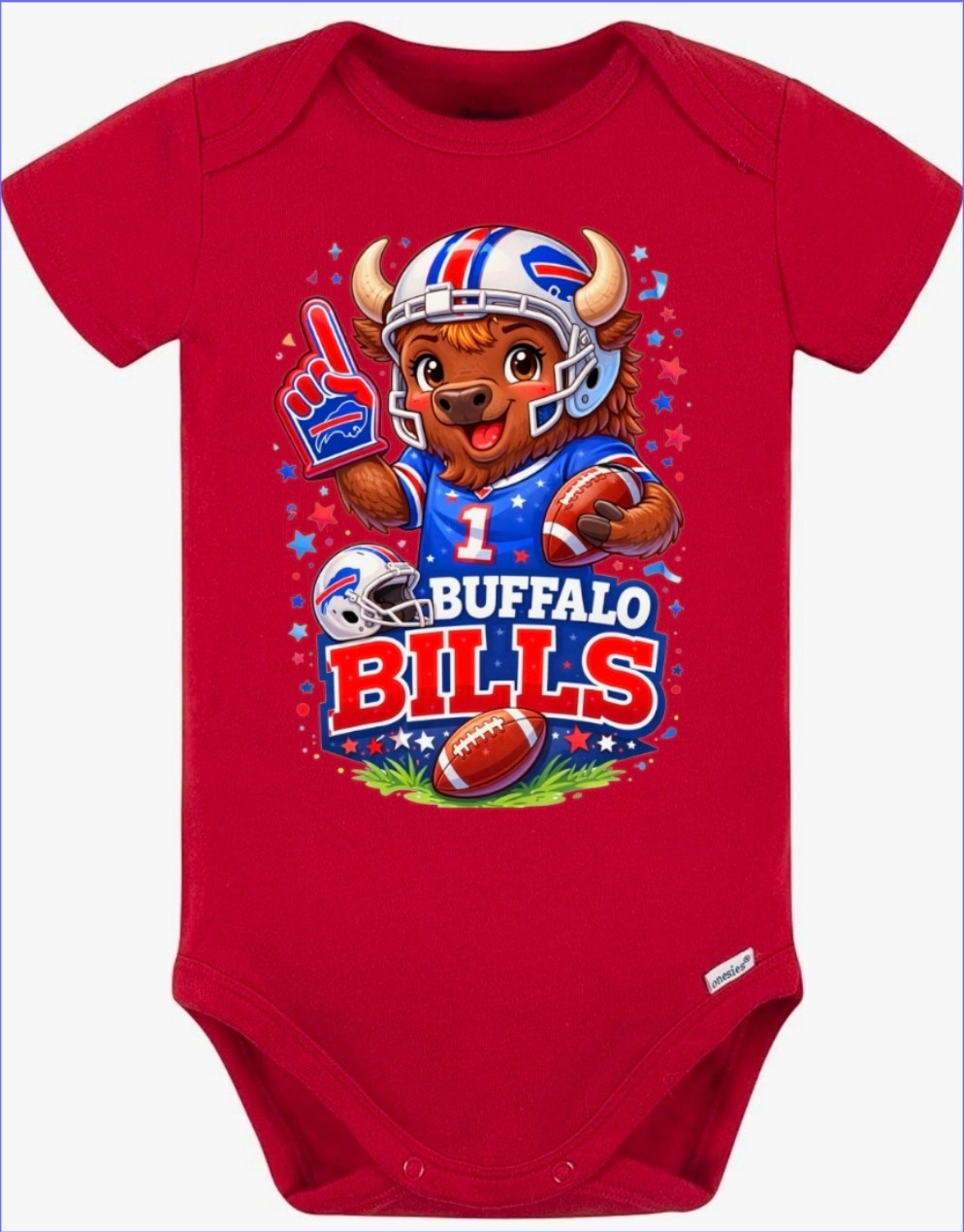 Buffalo Bills Baby Onesie Buffalo