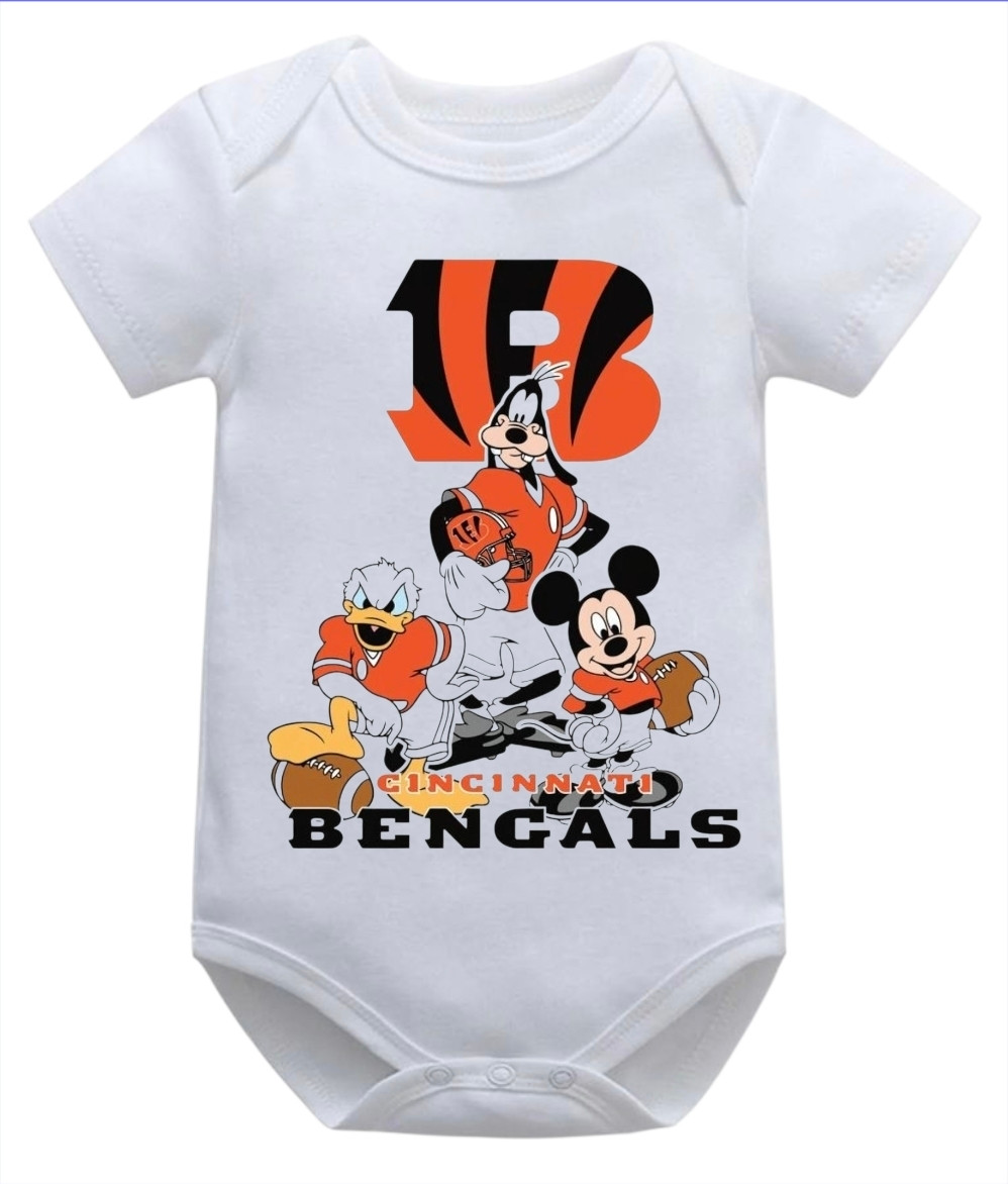 Cincinnati Bengals Disney Baby Onesie