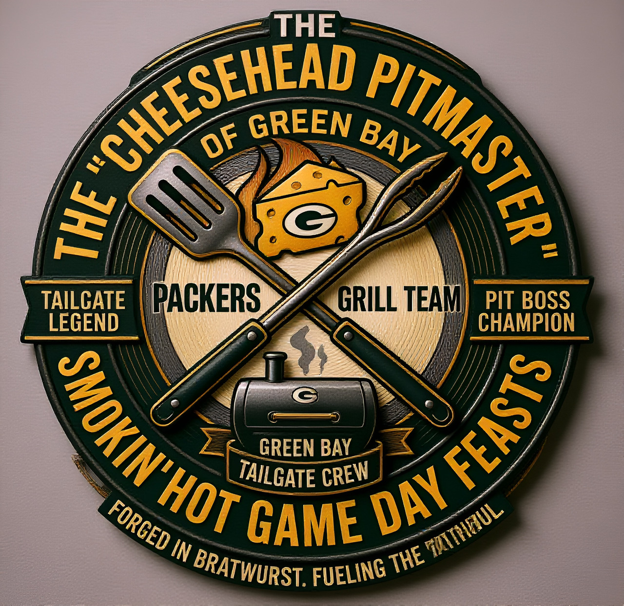 Green Bay Packers  Kitchen or BBQ Apron