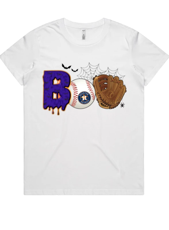 Houston Astros Women Halloween Graphic T-Shirt