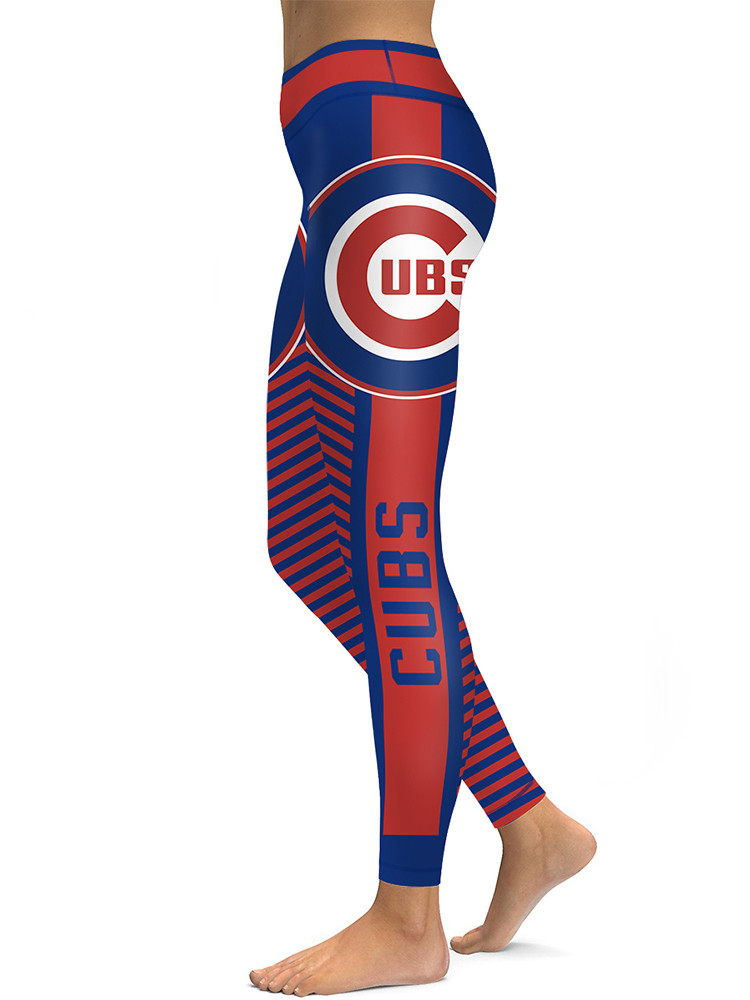 Chicago Cubs Women's Leggings Blue