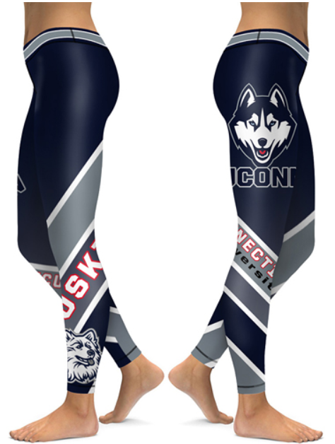 U Conn Huskies Women's Leggings