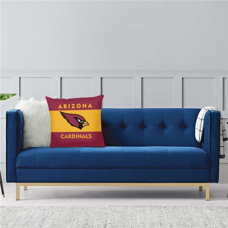 Arizona Cardinals 2pc 18" x 18" Pillow Case Covers (Printed 1 Side)