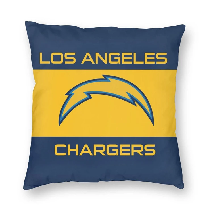 Los Angeles Chargers 2pc 18" x 18" Pillow Case Covers (Printed 1 Side)