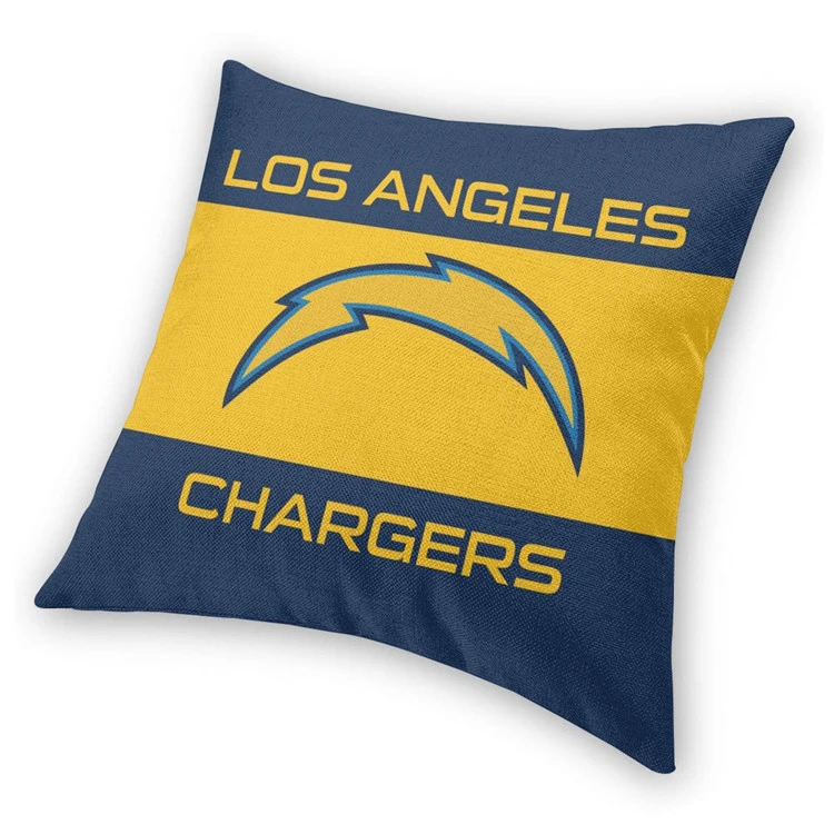 Los Angeles Chargers 2pc 18" x 18" Pillow Case Covers (Printed 1 Side)