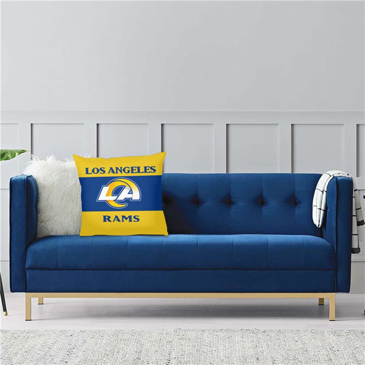 Los Angeles Rams 2pc 18" x 18" Pillow Case Covers (Printed 1 Side)