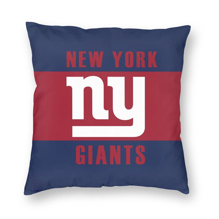New York Giants 2pc 18" x 18" Pillow Case Covers (Printed 1 Side)