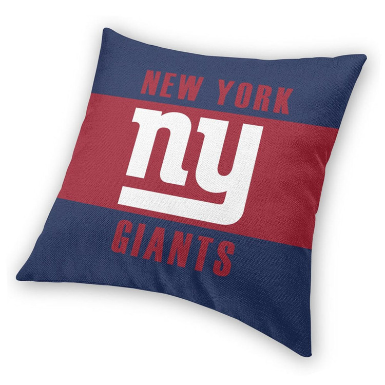 New York Giants 2pc 18" x 18" Pillow Case Covers (Printed 1 Side)