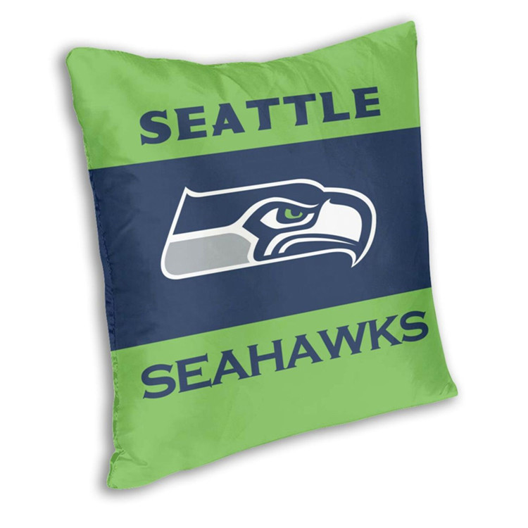 Seattle Seahawks 2pc 18" x 18" Pillow Case Covers (Printed 1 Side)