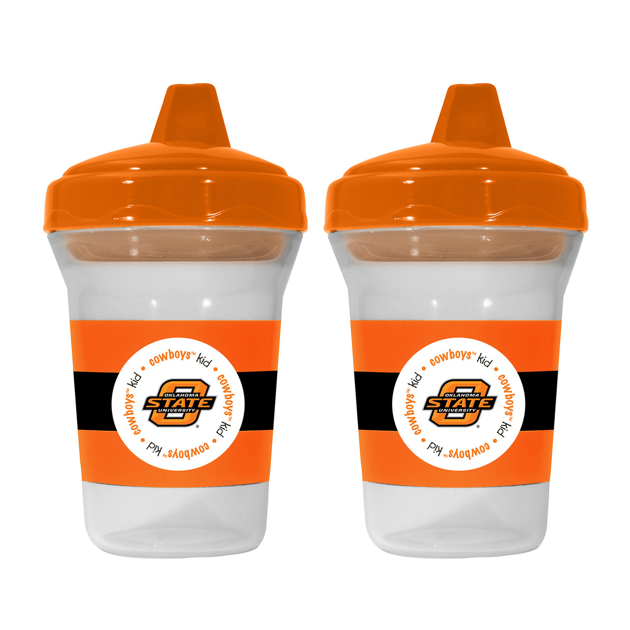 Oklahoma State Cowboys Toddler & Baby Sippy Cup 2-Pack