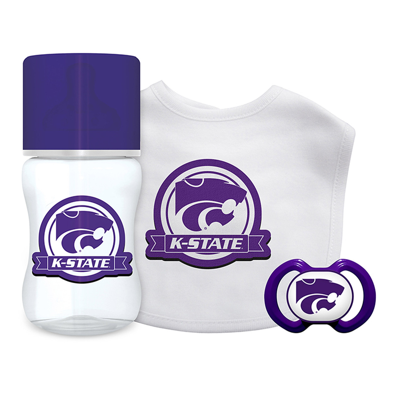Kansas State Wildcats Toddler/Baby 3-Piece Gift Set