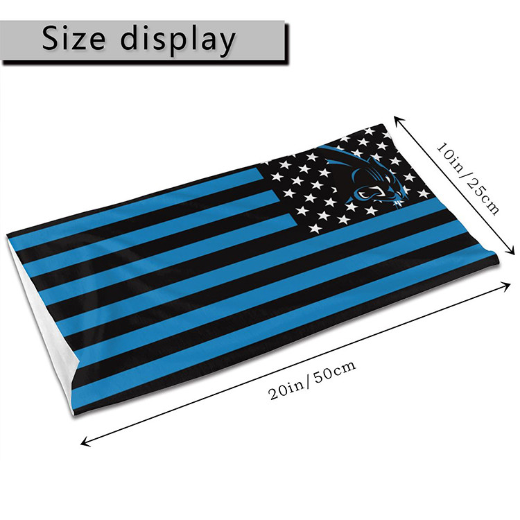 Carolina Panthers Bandana Scarf 20" x 10"