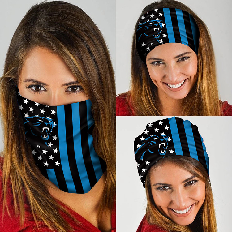 Carolina Panthers Bandana Scarf 20" x 10"