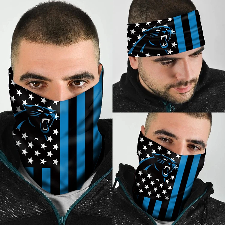 Carolina Panthers Bandana Scarf 20" x 10"