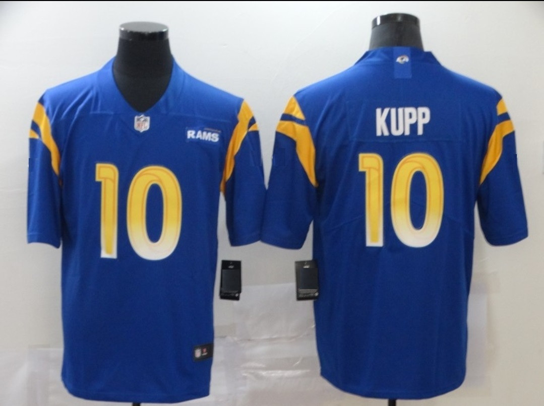 Los Angeles Rams Cooper Kupp #10 Stitched NFL Jersey