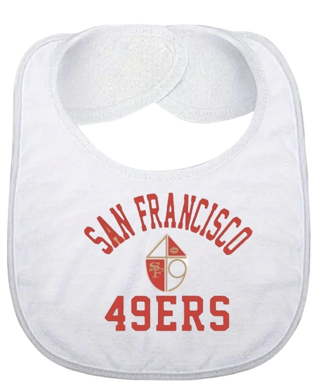 San Francisco 49ers Baby Bib