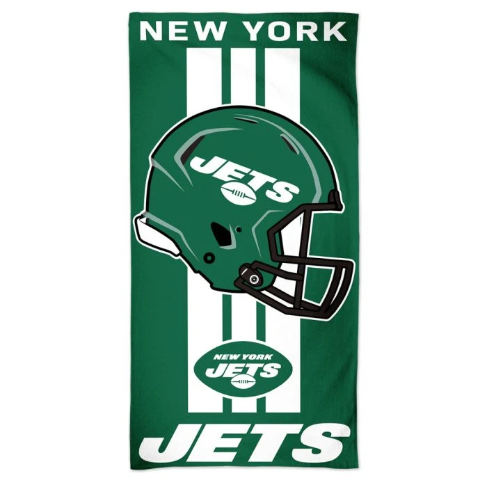 New York Jets Fiber Beach Towel 30" x 60"