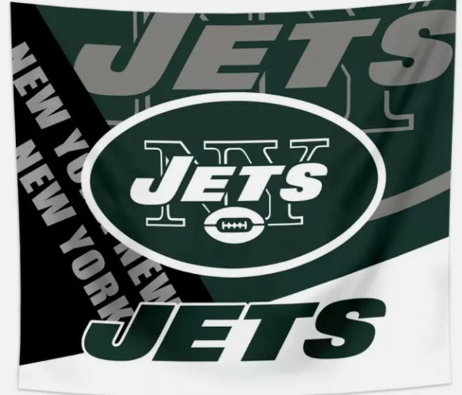 New York Jets 50" x 60" Tapestry Banner