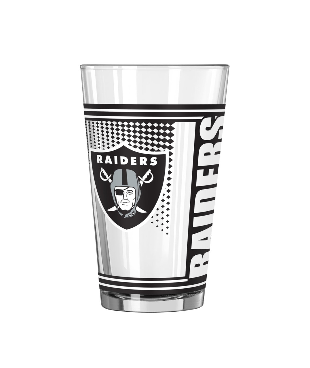 Las Vegas Raiders Spirit Logo Pint Glass (1 Glass)