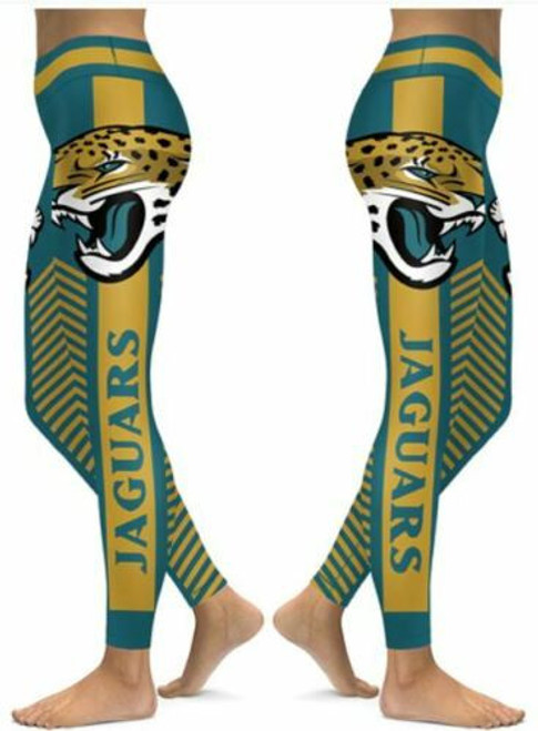 Jacksonville Jaguars Women's Leggings Jacksonville Jaguars Women's Leggings