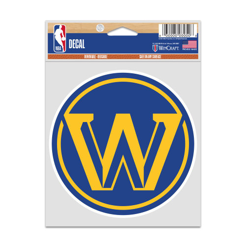 Golden State Warriors Fan Decals 3.75" x 5" Golden State Warriors Fan Decals 3.75" x 5"