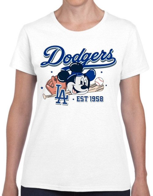 Los Angeles Dodgers "Mickey" Women's T-Shirt