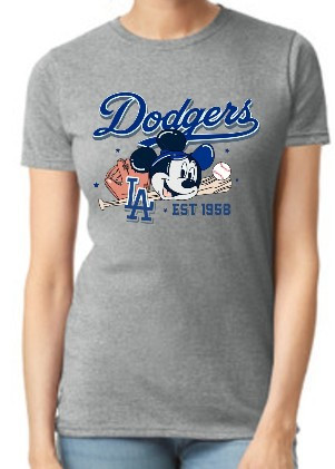 Los Angeles Dodgers Mickey Women's T-Shirt
