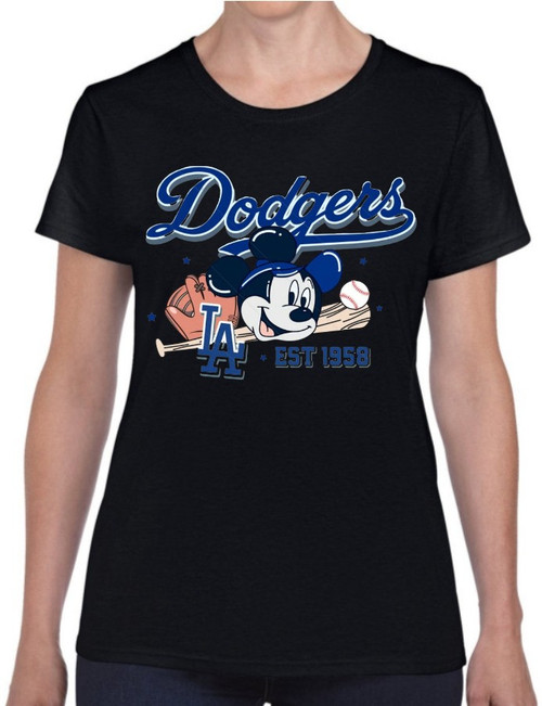 Los Angeles Dodgers Mickey Women's T-Shirt