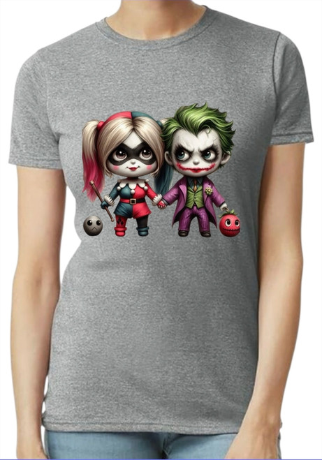 Baby Joker & Harley Cute Women's Shirt