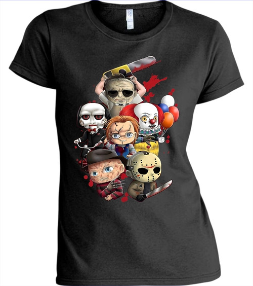 Baby Horror Movie Characters Women's Shirt