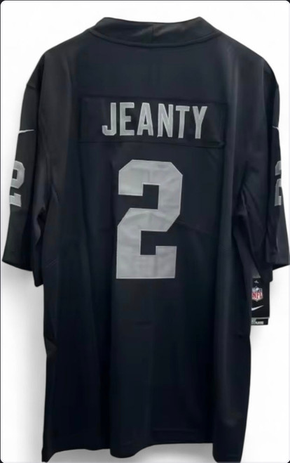 Las Vegas Raiders #2 Ashton Jeanty Stitched NFL Jersey