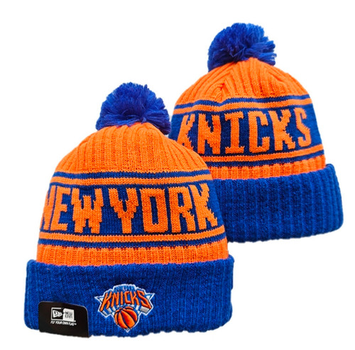 New York Knicks Pom Knit Beanie #2 New York Knicks Pom Knit Beanie #2