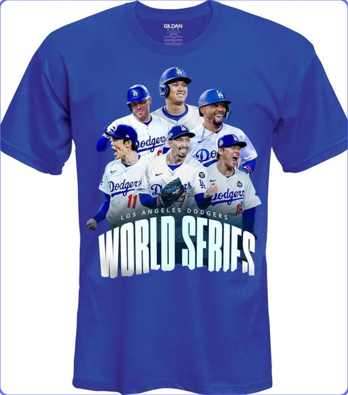 Los Angeles Dodgers Men's World Series T-Shirts