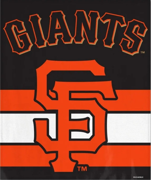 San Francisco Giants Blanket - Ultra Soft 50" x 60"
