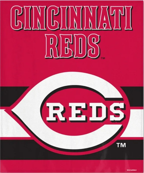 Cincinnati Reds Blanket - Ultra Soft 50" x 60"