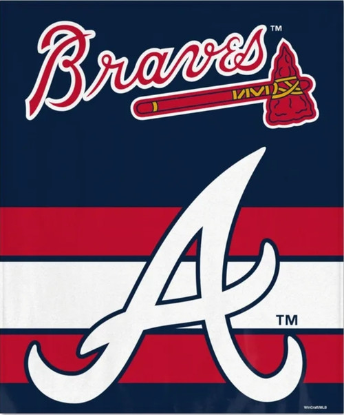 Atlanta Braves Blanket - Ultra Soft 50" x 60"