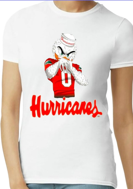 Miami Hurricanes  Women's T-Shirt Style 2