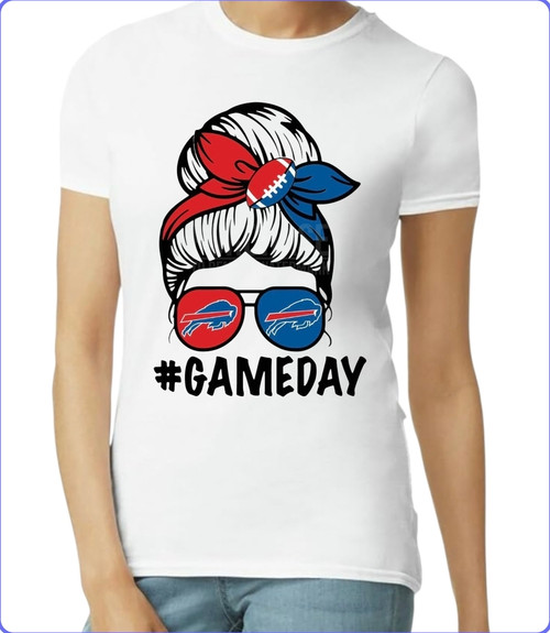 Buffalo Bills "Game Day#"  Women's T-Shirt