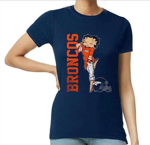 Denver Broncos Betty Boop Women's T-Shirt