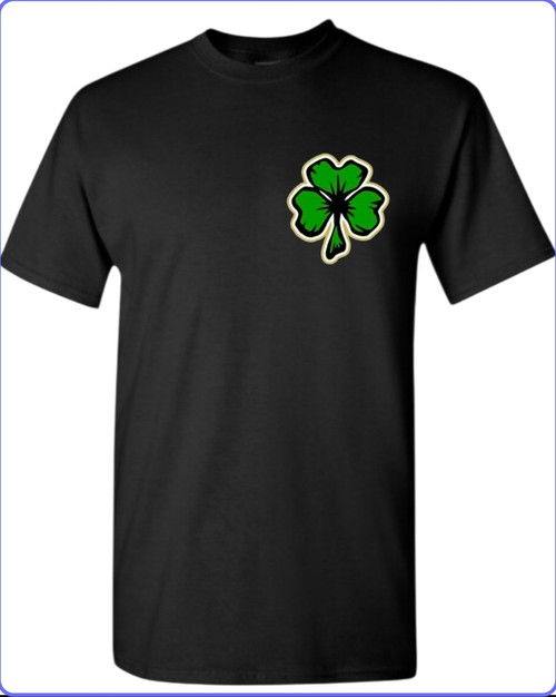 St. Patricks Day Adult or Youth T-Shirt Black