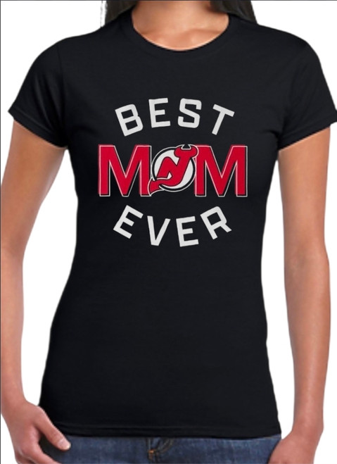 New Jersey Devils "Best Mom Ever" Women's T-Shirt