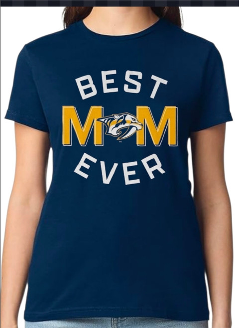 Nashville Predators "Best Mom Ever" Women's T-Shirt
