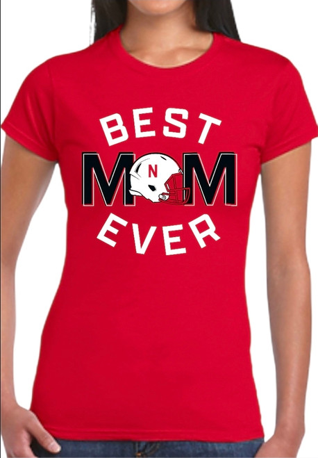 Nebraska Cornhuskers "Best Mom Ever" Women's T-Shirt