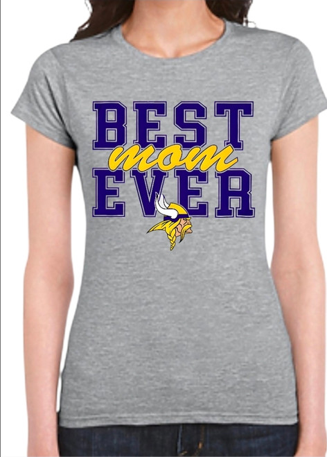 Minnesota Vikings "Best Mom Ever" Women's T-Shirt