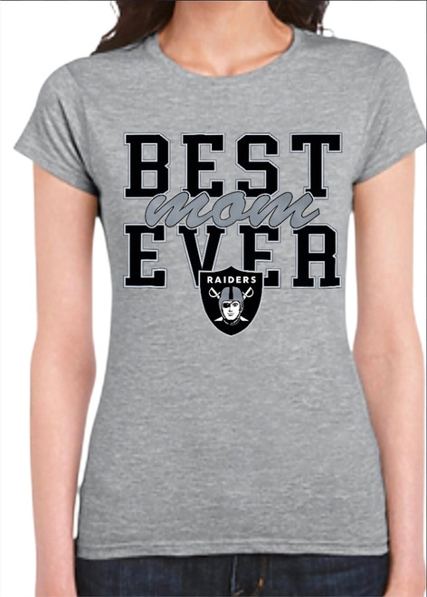 Las Vegas Raiders "Best Mom Ever" Women's T-Shirt
