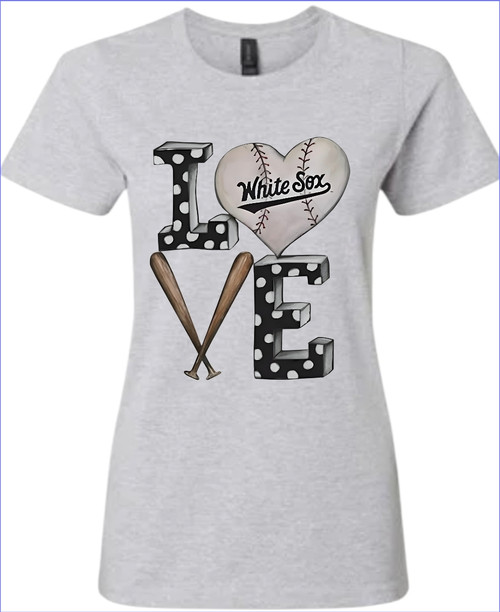 Chicago Whit Sox "#1 Mom Love" Women's T-Shirt