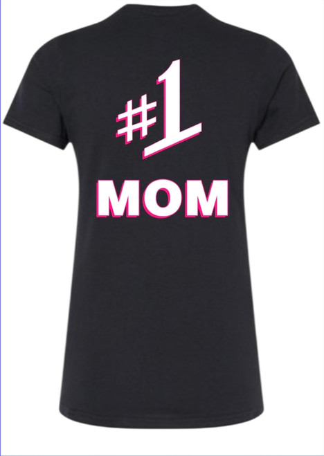 Athletics #1 Mom Love" Women's T-Shirt