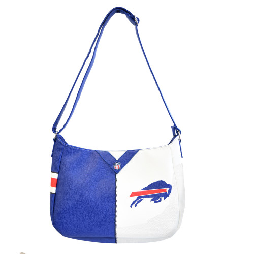 Buffalo Bills Pebble Split Hobo Purse