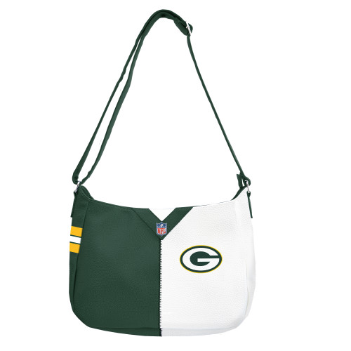 Green Bay Packers Pebble Split Hobo Purse